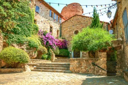 Rando Resto à Palalda  " Le Café Perché"