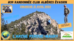 Maury – Col de Laben – Arche perdue – Col de Maury : 21-04-2024. Vidéo