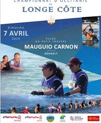 Championnat d’Occitanie de longe côte à Carnon